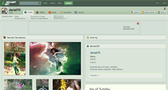 Desktop Screenshot of daria070.deviantart.com