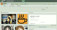Desktop Screenshot of lcrook.deviantart.com