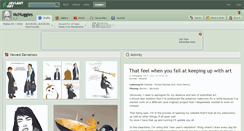 Desktop Screenshot of mchuggies.deviantart.com