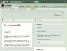 Tablet Screenshot of bttf4444.deviantart.com