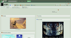 Desktop Screenshot of icylight.deviantart.com