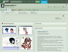 Tablet Screenshot of anime-anime-21.deviantart.com