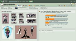 Desktop Screenshot of karijn-s-basement.deviantart.com
