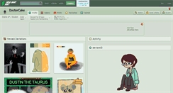 Desktop Screenshot of doctorcake.deviantart.com