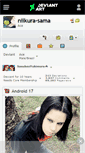 Mobile Screenshot of niikura-sama.deviantart.com