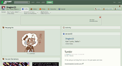 Desktop Screenshot of dragion23.deviantart.com