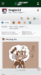Mobile Screenshot of dragion23.deviantart.com