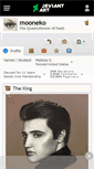 Mobile Screenshot of mooneko.deviantart.com
