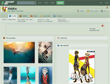 Tablet Screenshot of kidzera.deviantart.com