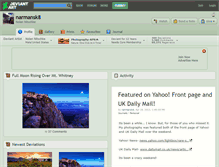 Tablet Screenshot of narmansk8.deviantart.com