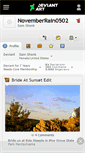 Mobile Screenshot of novemberrain0502.deviantart.com