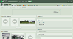 Desktop Screenshot of generaltom.deviantart.com