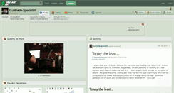 Desktop Screenshot of gunblade-specialist.deviantart.com