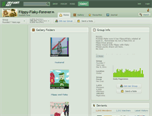 Tablet Screenshot of flippy-flaky-forever.deviantart.com