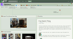 Desktop Screenshot of digitalmaeve.deviantart.com