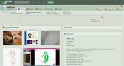 Desktop Screenshot of mmdlilly.deviantart.com