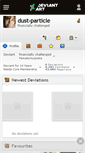 Mobile Screenshot of dust-particle.deviantart.com