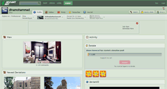 Desktop Screenshot of dinamohammad.deviantart.com