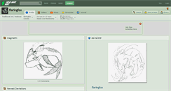 Desktop Screenshot of flaringfox.deviantart.com