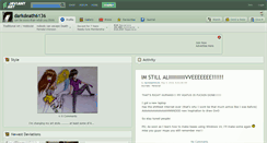 Desktop Screenshot of darkdeath6136.deviantart.com