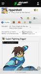 Mobile Screenshot of hypershell.deviantart.com