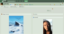 Desktop Screenshot of crash-baby.deviantart.com