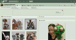 Desktop Screenshot of mealymonsterland.deviantart.com