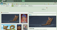 Desktop Screenshot of dleafy.deviantart.com