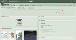 Desktop Screenshot of maccom.deviantart.com
