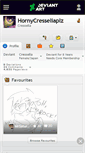 Mobile Screenshot of hornycresseliaplz.deviantart.com