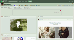 Desktop Screenshot of gimparasite.deviantart.com