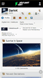Mobile Screenshot of darink.deviantart.com