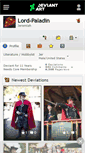 Mobile Screenshot of lord-paladin.deviantart.com