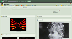 Desktop Screenshot of dem-fuzl.deviantart.com
