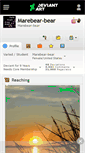 Mobile Screenshot of marebear-bear.deviantart.com