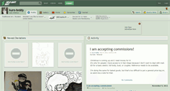 Desktop Screenshot of kuro-teddy.deviantart.com
