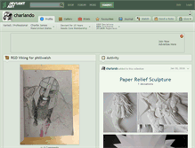 Tablet Screenshot of charlando.deviantart.com