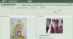 Desktop Screenshot of gentleoceanmichuru.deviantart.com