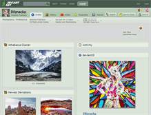 Tablet Screenshot of dilznacka.deviantart.com