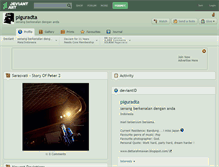 Tablet Screenshot of piguradta.deviantart.com
