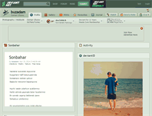 Tablet Screenshot of buzadam.deviantart.com