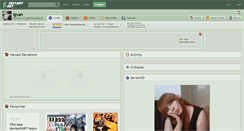 Desktop Screenshot of igvan.deviantart.com