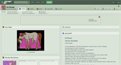 Desktop Screenshot of h-clover.deviantart.com