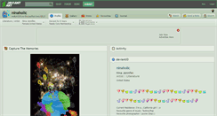 Desktop Screenshot of ninaholic.deviantart.com