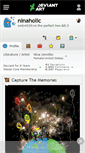 Mobile Screenshot of ninaholic.deviantart.com