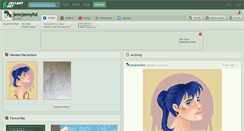 Desktop Screenshot of jennjennyful.deviantart.com