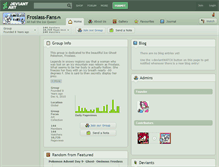 Tablet Screenshot of froslass-fans.deviantart.com