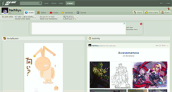 Desktop Screenshot of hachikyu.deviantart.com