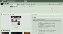 Desktop Screenshot of hulloween.deviantart.com