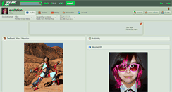 Desktop Screenshot of evaliation.deviantart.com